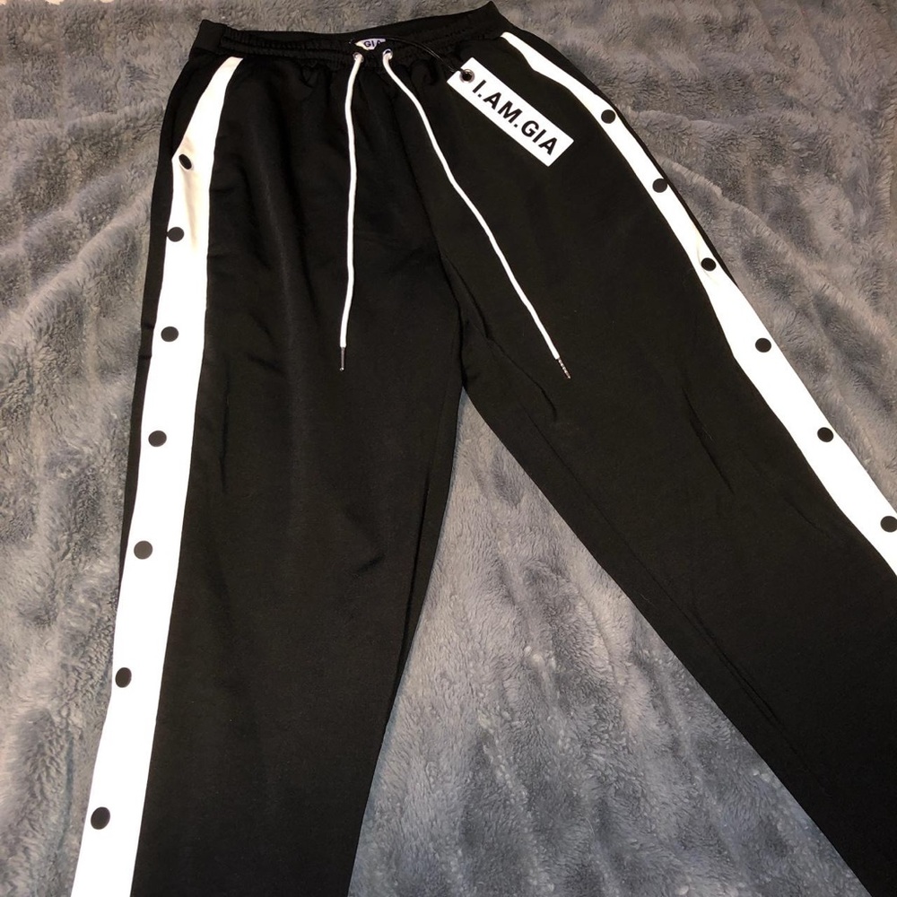 Brand new with tags black I.AM.GIA gridlock joggers size large